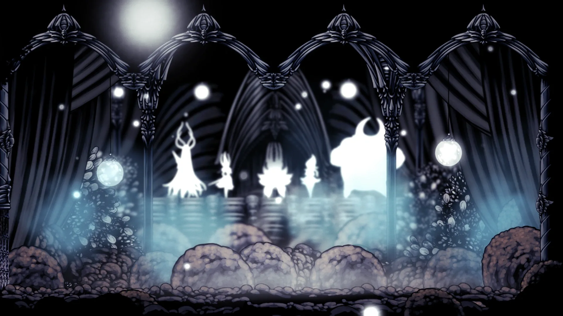 Белый защитник — босс Hollow Knight