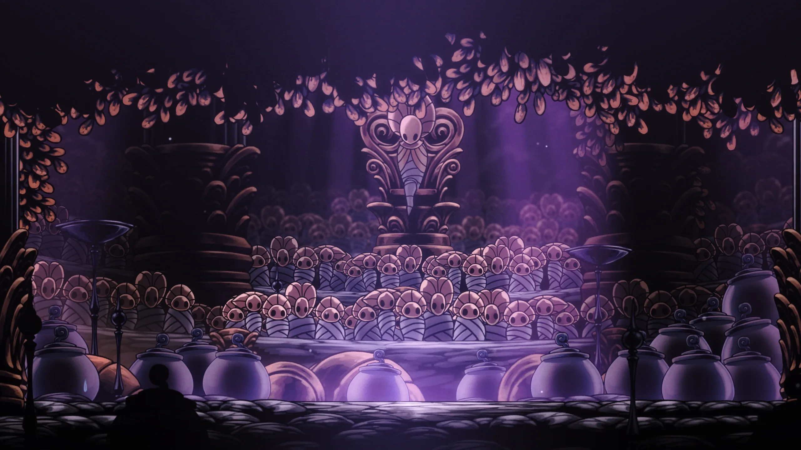 Коллекционер — босс Hollow Knight