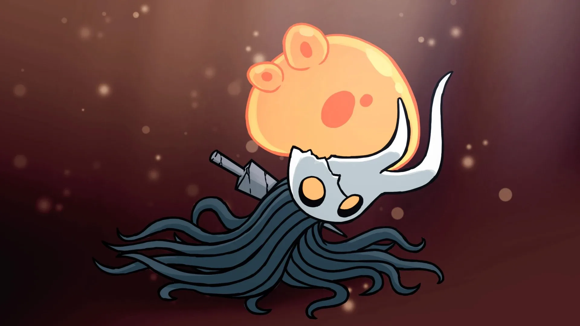 Разбитый Сосуд — босс Hollow Knight