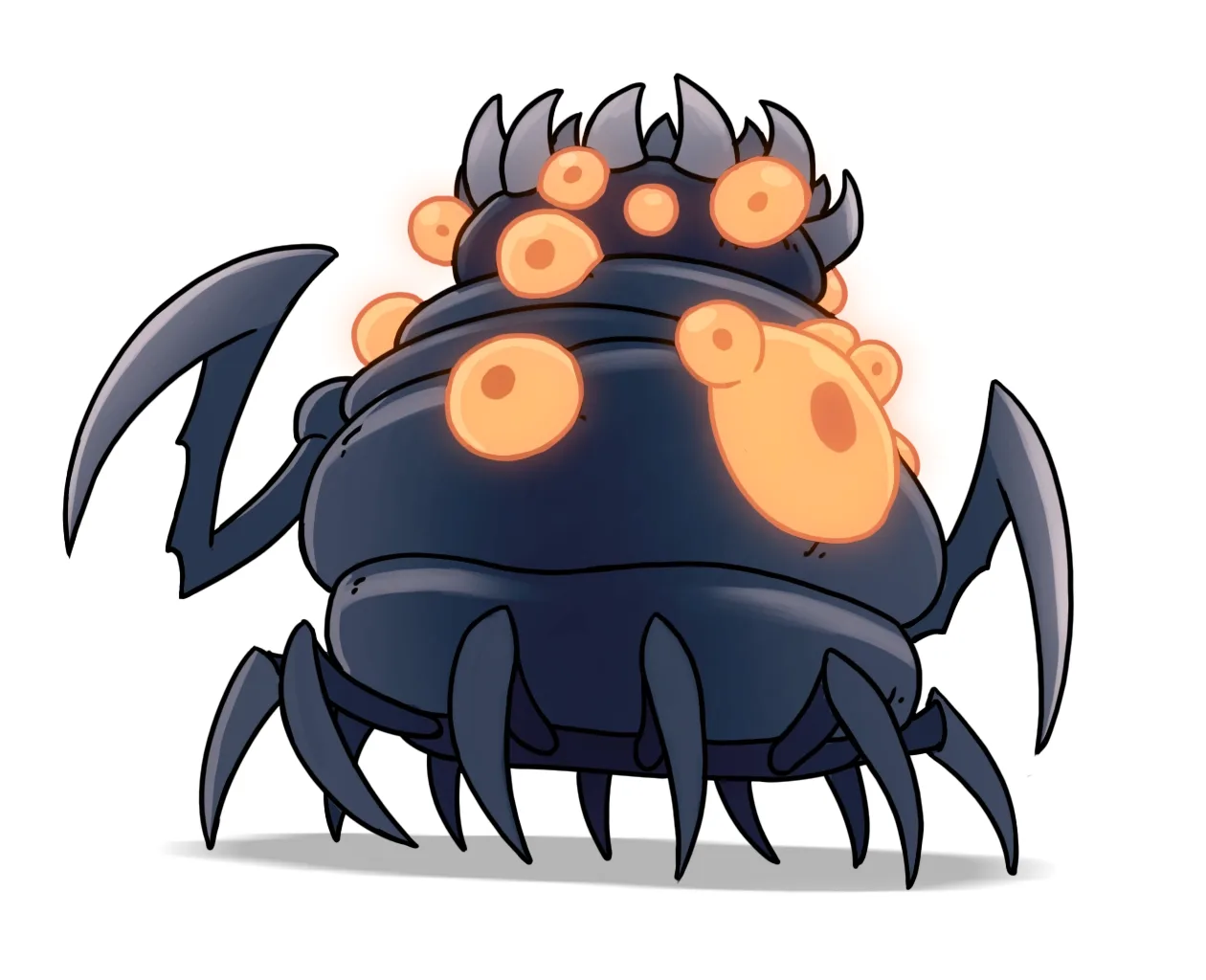 Задумчивый чревень — босс Hollow Knight