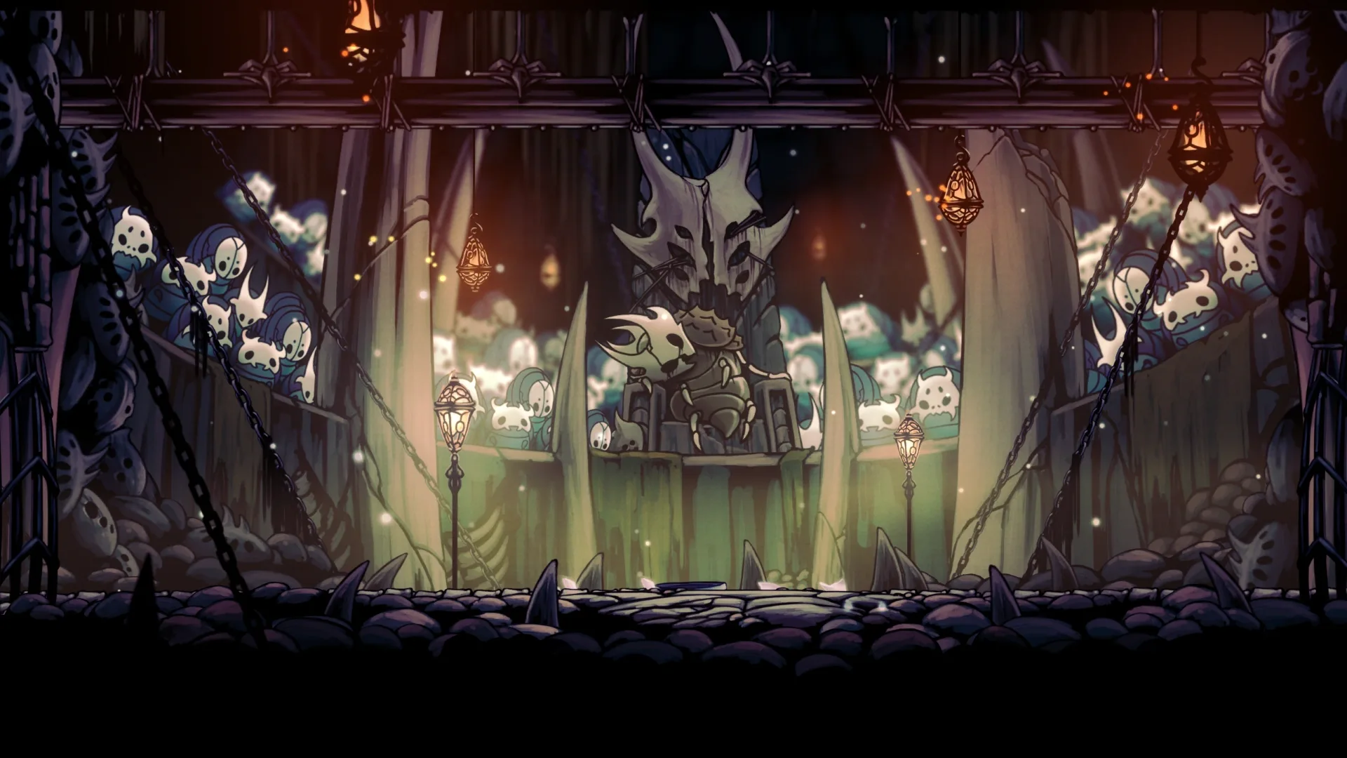 Закруглан — босс Hollow Knight