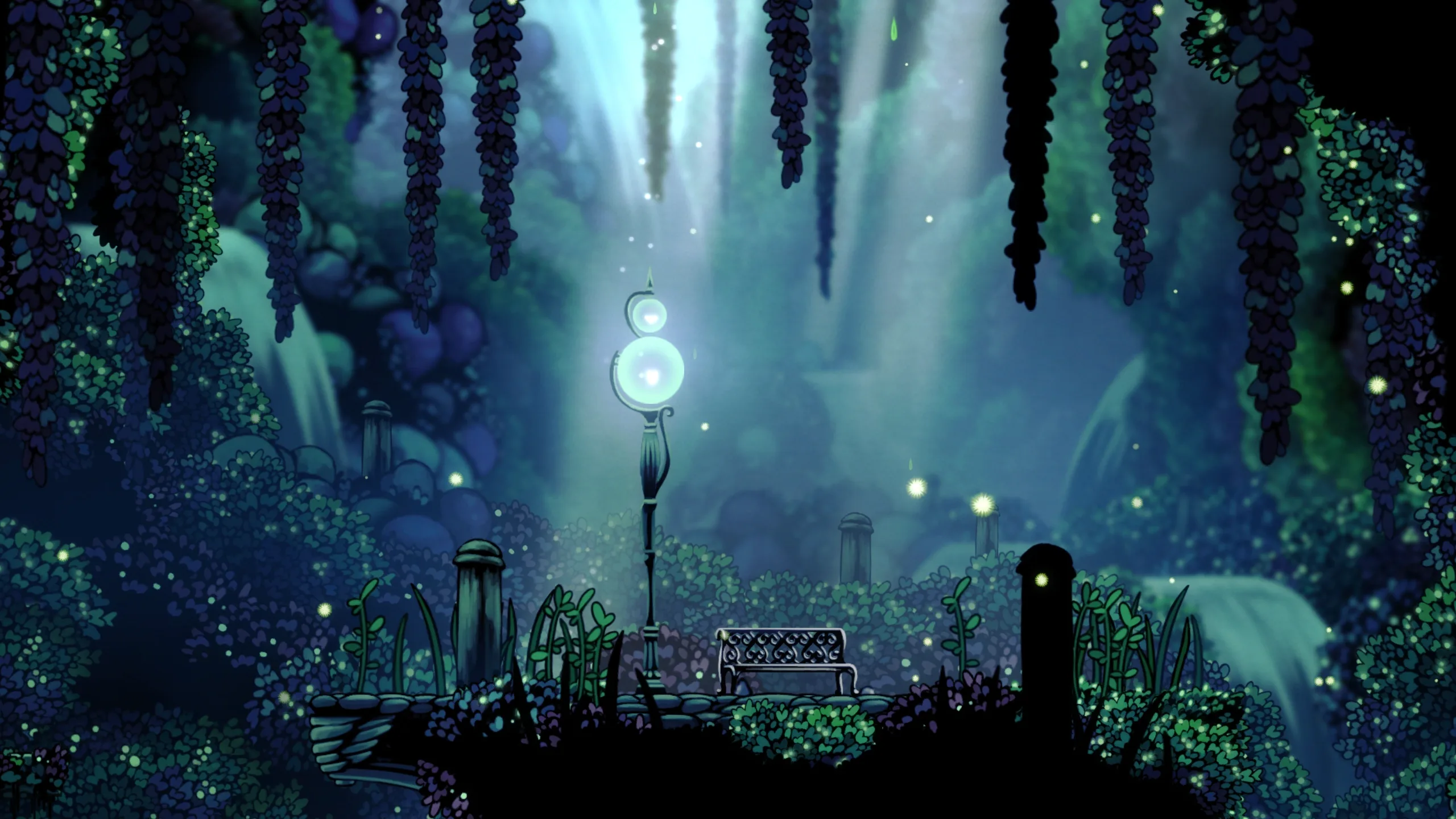 Зелёная тропа — локация Hollow Knight
